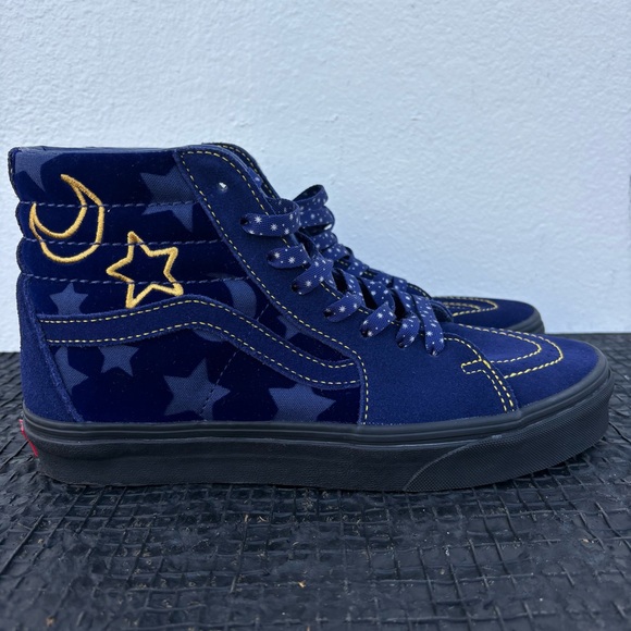 VANS x Disney Sk8-Hi Sorcerers Apprentice Mickey Mouse Fantasia Women’s Size 8.5 - Picture 1 of 10